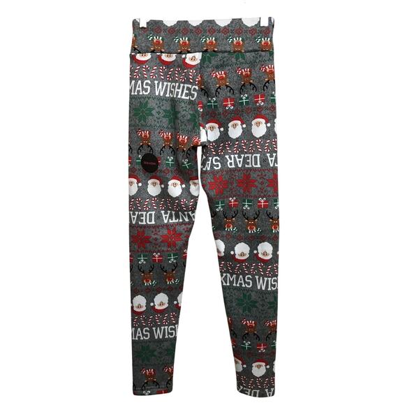Girls No Boundaries High Rise Christmas Leggings Size M 7-9 New with Tags - Picture 2 of 4